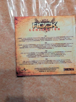 Rock Generations Compilation CD like new