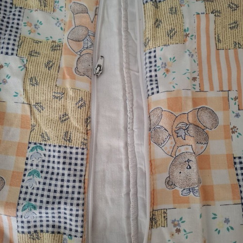 Children's cotton sleeping bag like new, soft, size 80×44