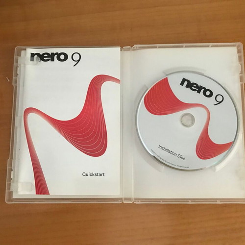 Nero 9 Software used