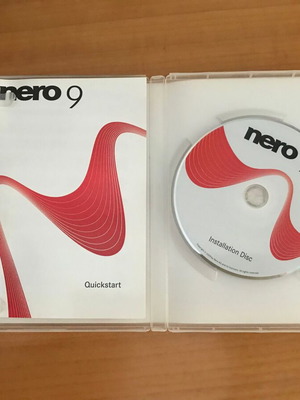 Nero 9 Software used