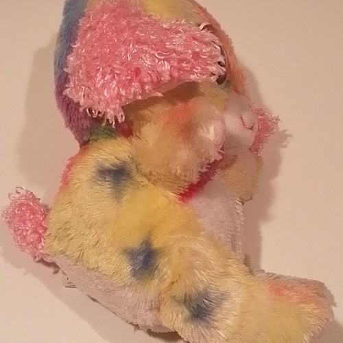 Animotsu Rainbow Plush Puppy used