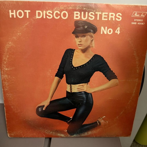 Vinyl record used, disco