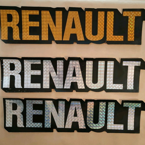 Renault vintage stickers '80 new