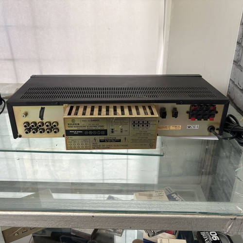 Silver SA1001 stereo integrated amplifier with graphic equalizer