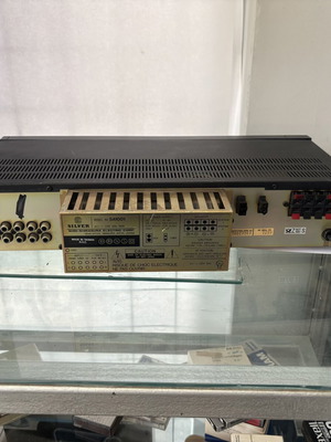 Silver SA1001 stereo integrated amplifier with graphic equalizer