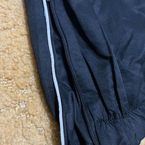 Lacoste sport tracksuit size M black and white new