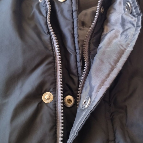 Men's reversible jacket like new, gray and black, down-filled