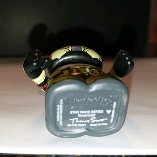 Disney Vinylmation Star Wars Rogue One 3" Shore Trooper figure blue like new, missing weapon