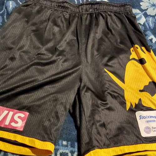 Aek basketball shorts vintage match worn 2021-2022, like new, XL