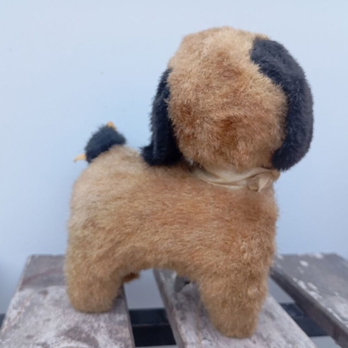 Cragstan Linerman wind-up dog used, Japan 1950