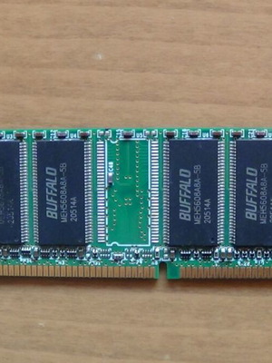 Buffalo DDR 256MB PC3200 RAM memory like new for desktop computer