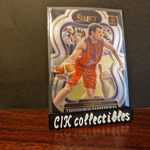 Panini Euroleague Select CSKA Papaloukas basketball card