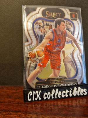 Panini Euroleague Select CSKA Papaloukas basketball card