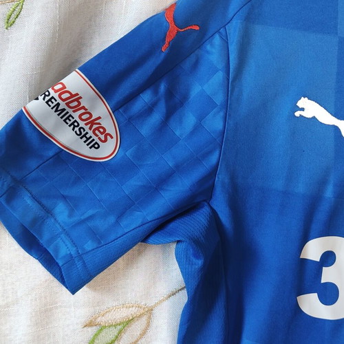 Rangers FC Home Football Shirt Jersey Puma Blue Small