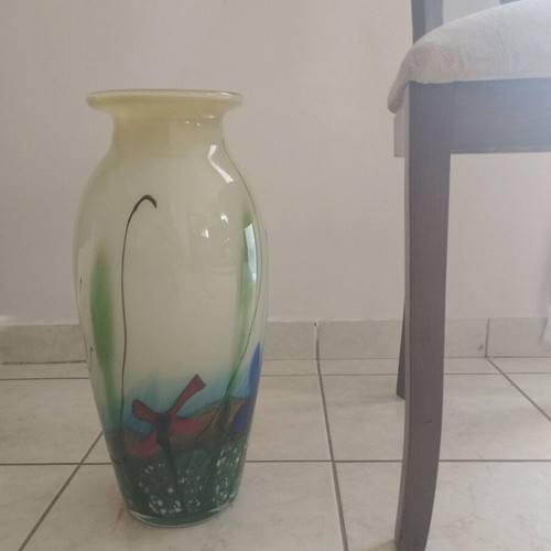 Υπογεγραμμένο Χειροποίητο Βάζο Mihai Topescu 43cm Κατόπιν Παραγγελίας