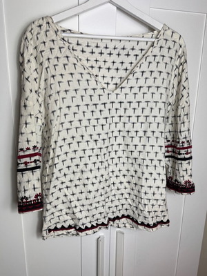 Zara large cotton women's shirt used without tags