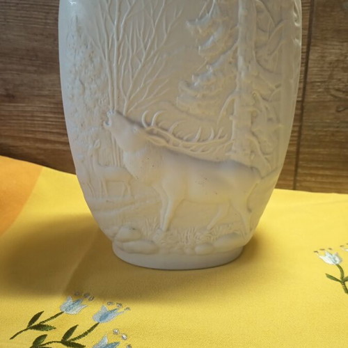 Decorative vase RSG Porcellan Finest bisque porcelain like new