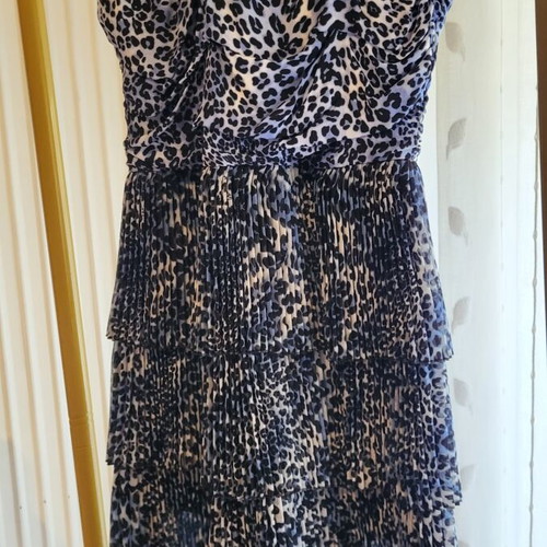 Elisabetta Franchi Mini Dress like new, animal print, size L