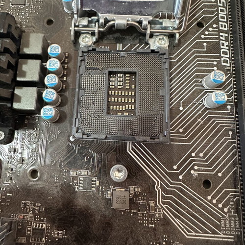 Intel i5 6500 CPU with MSI H170A PC Mate motherboard, defective pins