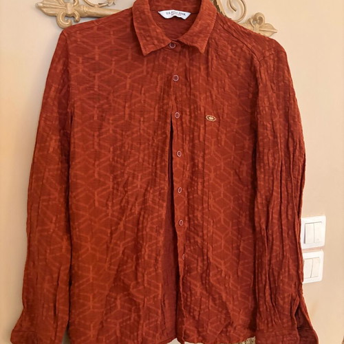U.S. Polo Assn. shirt like new, terracotta color, size S