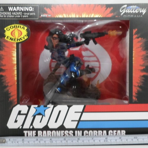 Baroness in Cobra Gear SDCC 2023 PX Previews Exclusive Figure Diorama new