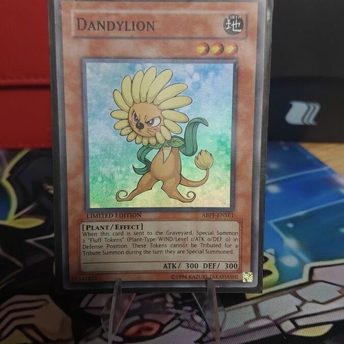 Dandelion Super Rare Yu-Gi-Oh! card new