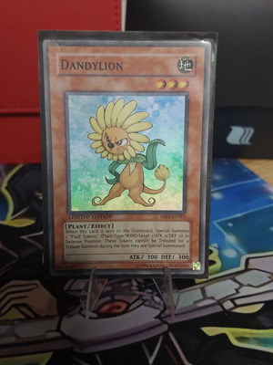 Dandelion Super Rare Yu-Gi-Oh! card new