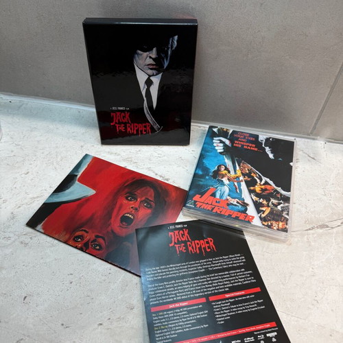 Jack the Ripper 4K Blu-ray Klaus Kinski like new, limited edition