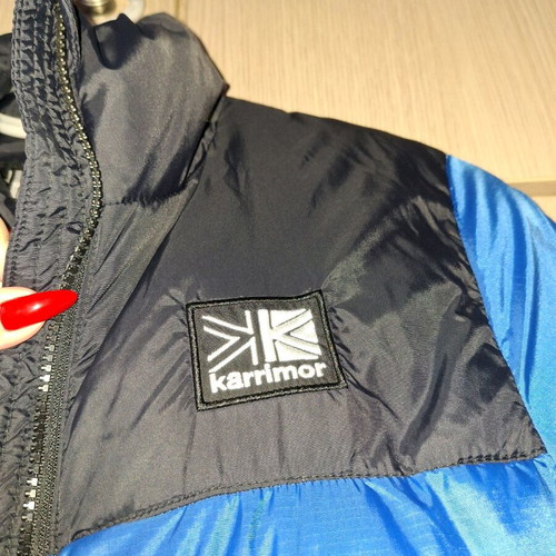 Karrimor Puffer Jacket like new, blue/black, size S
