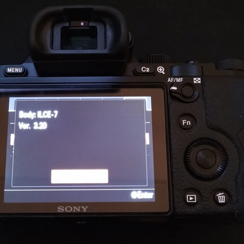 Sony A7 mirrorless camera, no lens