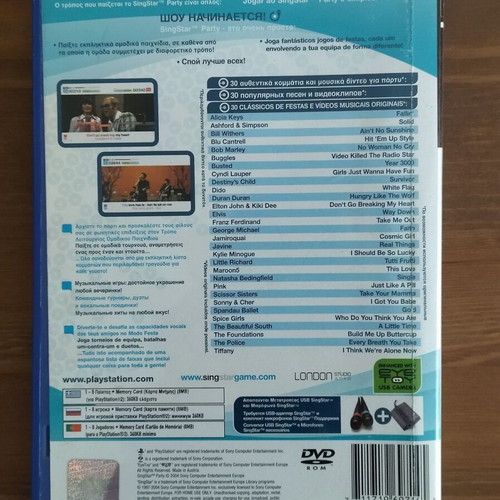 SingStar Party PlayStation 2 used