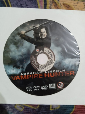 Abraham Lincoln Vampire Hunter DVD new, adventure thriller