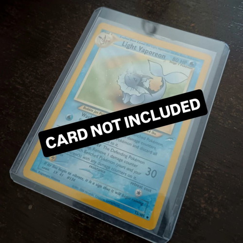 Toploader plastic sleeve for cards and photos, new, 10cm x 7.5cm