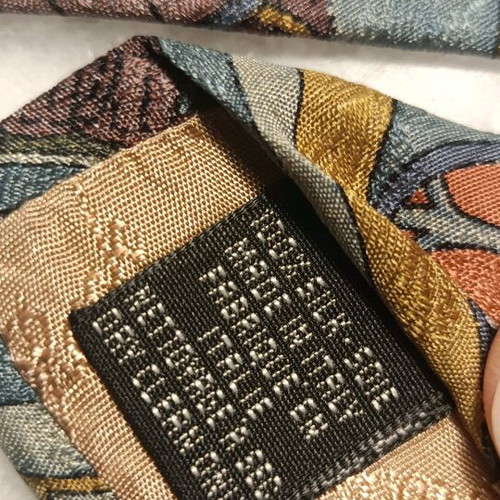 Italian silk tie Charleston by Tie Rack like new, multicolored