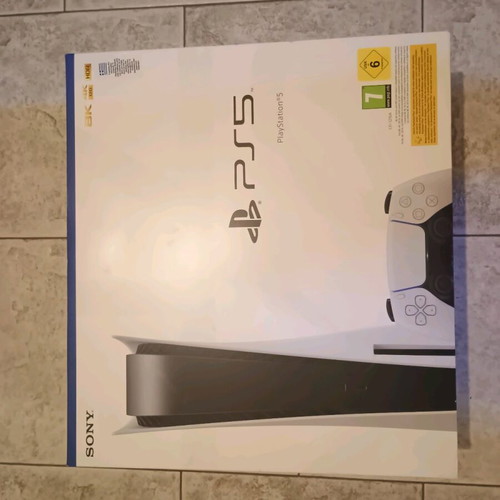 PS5 packaging box like new