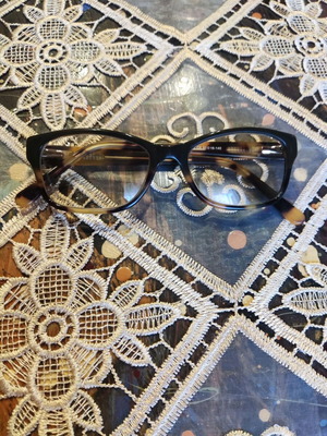 Vintage Next NE 4598 C5 brown tortoiseshell eyeglasses used