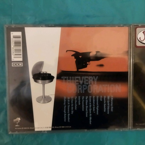 CD Heather Nova "Oyster" και Thievery Corporation "Sounds from the Thievery hi-fi" μεταχειρισμένα