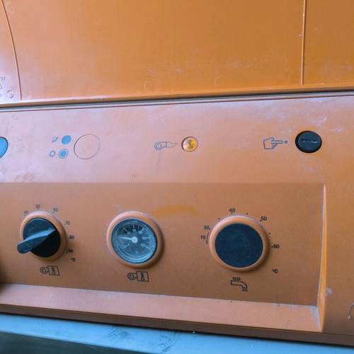 Wolf R11 Cast Iron Oil Boiler 50000 BTU and Cuenod NC4 Burner Like New Installation
