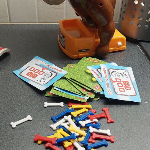 Bad Dog board game like new, family card game