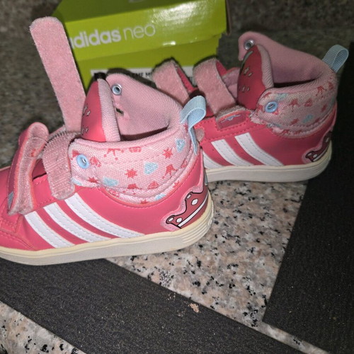 Adidas sports shoes used, size 23, pink