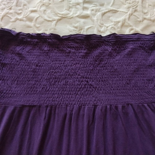 Strapless TCM dress used, purple, size 40/42