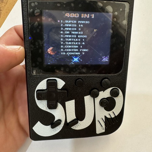 SUP Game Box 400 in 1 portable retro gaming console like new