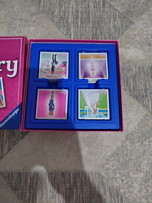 Barbie Memory board game used