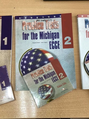 Practice Tests for the Michigan ECCE 1-2-3 new with CD