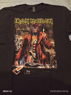 Iron Maiden T-shirt XL size, Gildan
