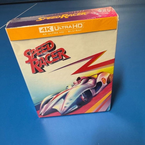 Speed Racer 4K and Blu-ray collector's box, new, rare