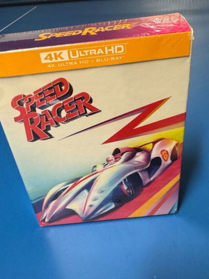 Speed Racer 4K and Blu-ray collector's box, new, rare