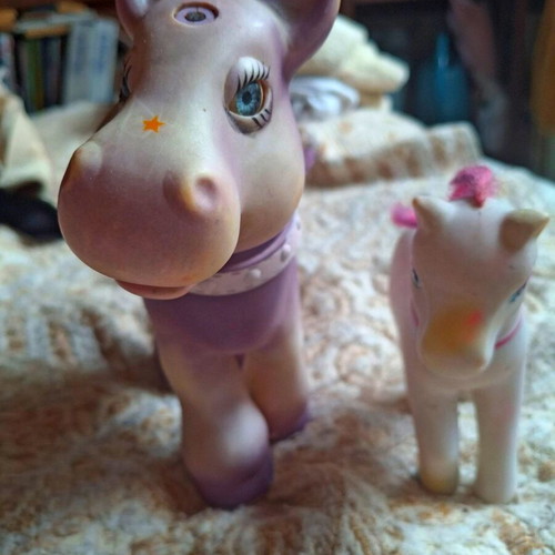 Vintage Keypers Ponies used, Diamond and Glitter figures
