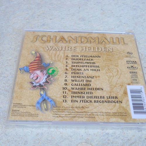 Schandmaul Wahre Helden CD album new, folk rock