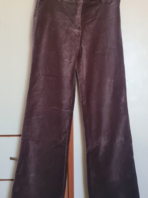Raxevsky women's velvet pants small, like new, brown